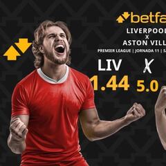 Liverpool FC vs. Aston Villa: horario, TV, pronósticos, estadísticas y clasificación
