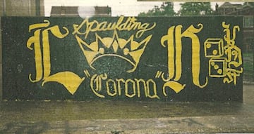 Graffiti Latin Kings en Chicago