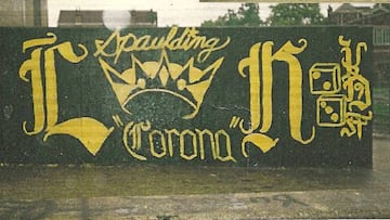 Graffiti Latin Kings en Chicago