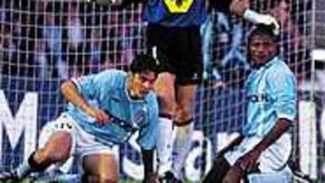 ENFADADOS. El equipo celeste sabe que para aspirar a algo en la Liga no debe hacer regalos como el del pasado sábado ante el Rayo.