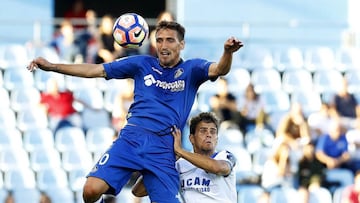 Scepovic durante su etapa con el GEtafe.