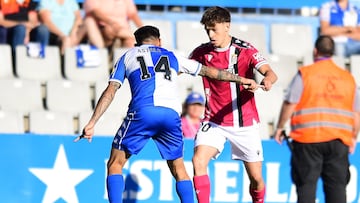 El Sabadell-Cartagena se reanuda sin goles