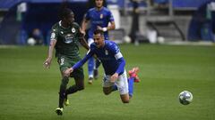 17/06/20  PARTIDO SEGUNDA DIVISION
 CORONAVIRUS COVID19
 OVIEDO - DEPORTIVO DE LA CORU&Ntilde;A
 ABDOULAYE TEJERA