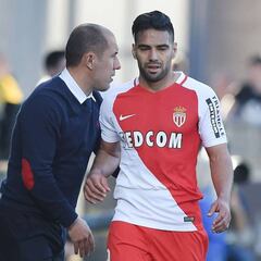 Jardim: "Falcao ayudó al equipo en defensa y en ataque"