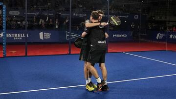 Paquito Navarro y Juan Lebrón, en el Estrella Damm Master Final.
WPT
19/12/2019