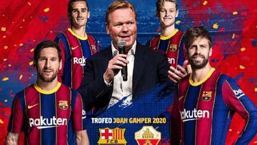 Oficial: Barcelona-Elche en el Gamper, el día 19