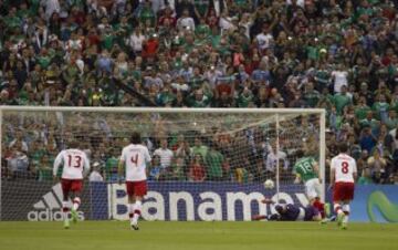 México vs Canadá: La crónica del partido en imágenes