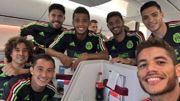 El conjunto dirigido por Juan Carlos Osorio, llegó a tierras holandesas, donde entrenará mañana antes de viajar rumbo a Kazán para la Confederaciones.