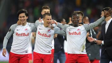 El Salzburgo avergüenza al Lazio y pasa a semifinales