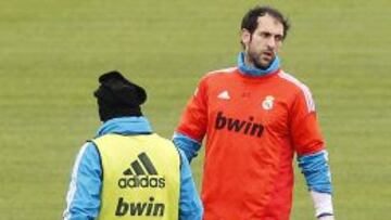 APTO. Diego López está recuperado y trabajó con el resto del grupo.