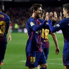 Valencia 0-2 Barcelona: resumen, resultado y goles. Copa del Rey