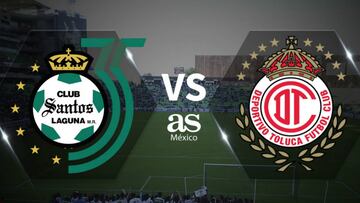 Santos Laguna - Toluca en vivo: Liga MX, jornada 8