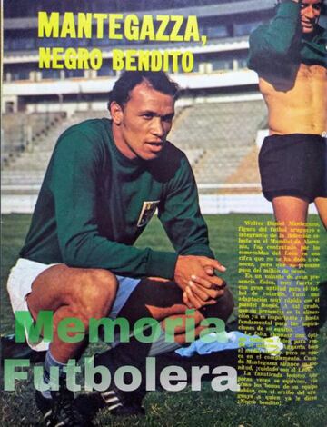 El uruguayo fue tricampeón con los Panzas Verdes durante el lapso de 1974-77.