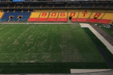 El Campín está listo para recibir fútbol en Bogotá