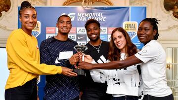 Noah Lyles se enfrenta en 200 a la curva mágica de Bruselas