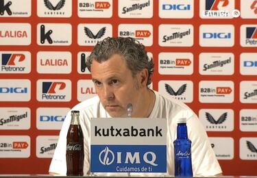 Zarandeo en San Mamés, grato debut de Robert Navarro y recuerdo a Bocoya