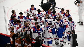 EE UU celebra el oro mundial