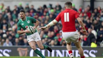 Irlanda y Gales se miden en el 6 Naciones.