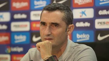 Valverde: "Cuando se pierde hay pequeños terremotos"