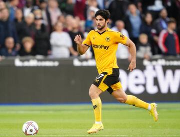 Guedes, con el Wolves. 