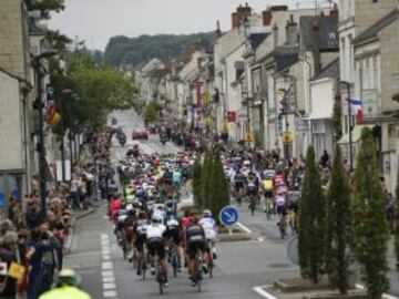 El recorrido de la etapa más larga de la ronda gala transcurre entre Saumur y Limoges.