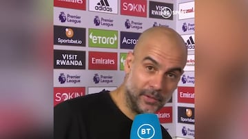 La manera de felicitar el año nuevo de Guardiola que ya es todo un viral