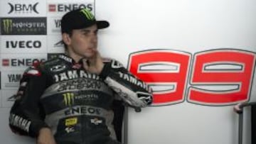 Lorenzo es el campeón, pero no lucirá el uno para continuar con su dorsal habitual.