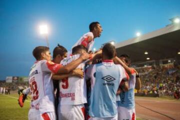 Necaxa vuelve a la Liga MX y aquí su regreso en imágenes