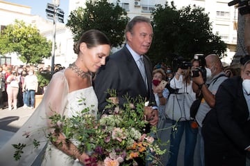 Bertín Osborne con su hija Claudia.