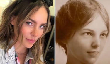Fans se sorprenden con el parecido de Belinda y su abuelita cuando era joven
