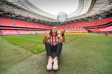 Eider: “Me ha costado llegar... Tengo las rótulas fijadas como un botón”