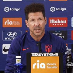 Simeone: "Hay que buscar otros caminos, los rivales nos conocen"