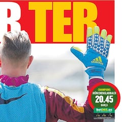 Portadas de Barcelona: Herr Ter Stegen, protagonista en casa
