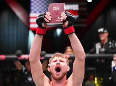 La exhibición de Bryce Mitchell sobre Dan Ige hace más grande a Topuria