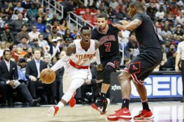 DENNIS SCHRODER (Atlanta Hawks). 23 años. Promedios 2016-17: 17,5 puntos, 2,9 rebotes y 6,2 asistencias.