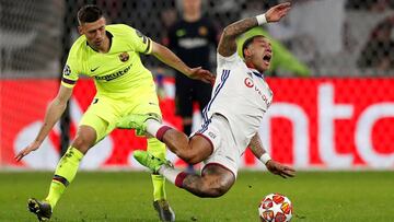 Lenglet: "El resultado es un poco decepcionante"