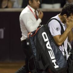 Garin: “El doctor me dijo que parara una semana”