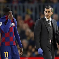 Dembélé se opera hoy y Quique Setién espera el nueve