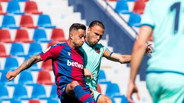 Coke y Joan firman las tablas en el amistoso entre el Levante y su filial