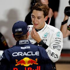 Russell takes feud with “bully” Verstappen to the next level