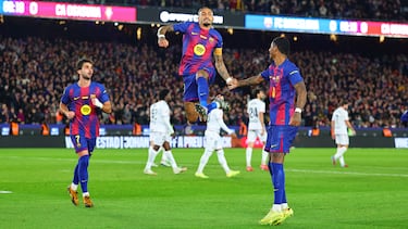 El brasileño aprovechó una de las pocas transiciones que ha tenido en el partido. Escondió muy bien la dirección y no pudo llegar Sergio Herrera.