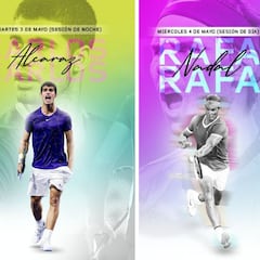 Cuándo debutan Djokovic, Alcaraz y Nadal en el Mutua Madrid Open 2022: fecha, horario y rivales