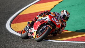 Motociclismo/GP Aragón.- Jorge Lorenzo: "Esperaba ser más competitivo en MotorLand"
El piloto de MotoGP Jorge Lorenzo (Repsol Honda) en el GP Aragón 2019
20/09/2019