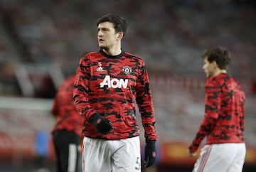 Soccer Football - Premier League - Manchester United v Newcastle United - Old Trafford, Manchester, Britain - February 21, 2021 Manchester United's Harry Maguire