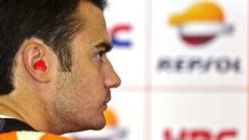 Pedrosa decidió no correr por sus condiciones físicas