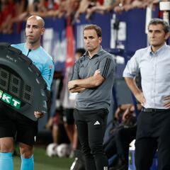 Arrasate pide disculpas por el ‘entradón’ del Chimy: “Esto no es Osasuna”