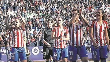 El Atlético Femenino juega hoy.