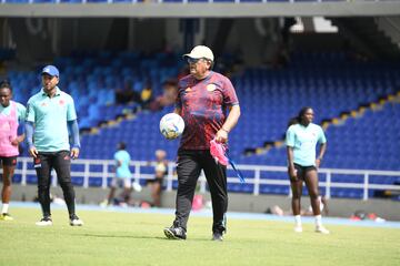 La Selección Colombia femenina última detalles para lo que será el partido amistoso ante Zambia.