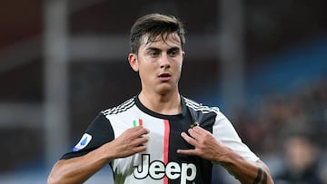 Dybala, ya recuperado: "No podía hacer nada, me faltaba aire"