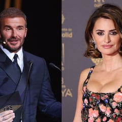 Penélope Cruz y David Beckham, los famosos a los que los españoles quieren copiar